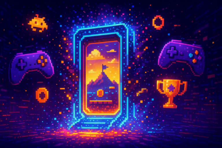 Capa pixel art: Lançamento do EpicPixel: O Seu Novo Portal de Notícias sobre Videogames