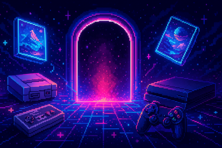 Capa pixel art: Conheça o EpicPixel: Seu Novo Portal de Videogames