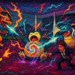 Capa pixel art: Pokémon Pokopia vs Casa Branca: Quando o Game Vira Meme Político e dá MERDA