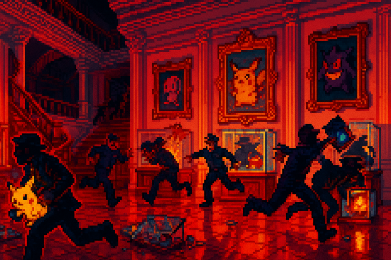 Capa pixel art: Casa Branca Rouba Arte do Pokémon Pokopia e Nintendo Não Perdoa