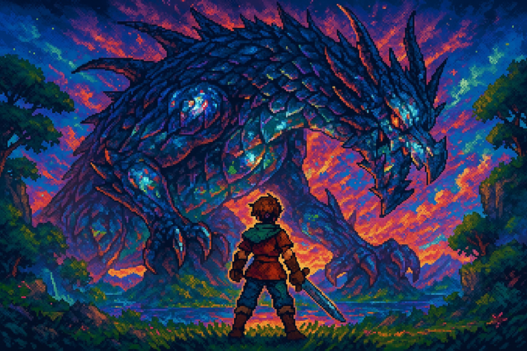 Capa pixel art: Monster Hunter Stories 3: Twisted Reflection — A Revolução dos JRPGs