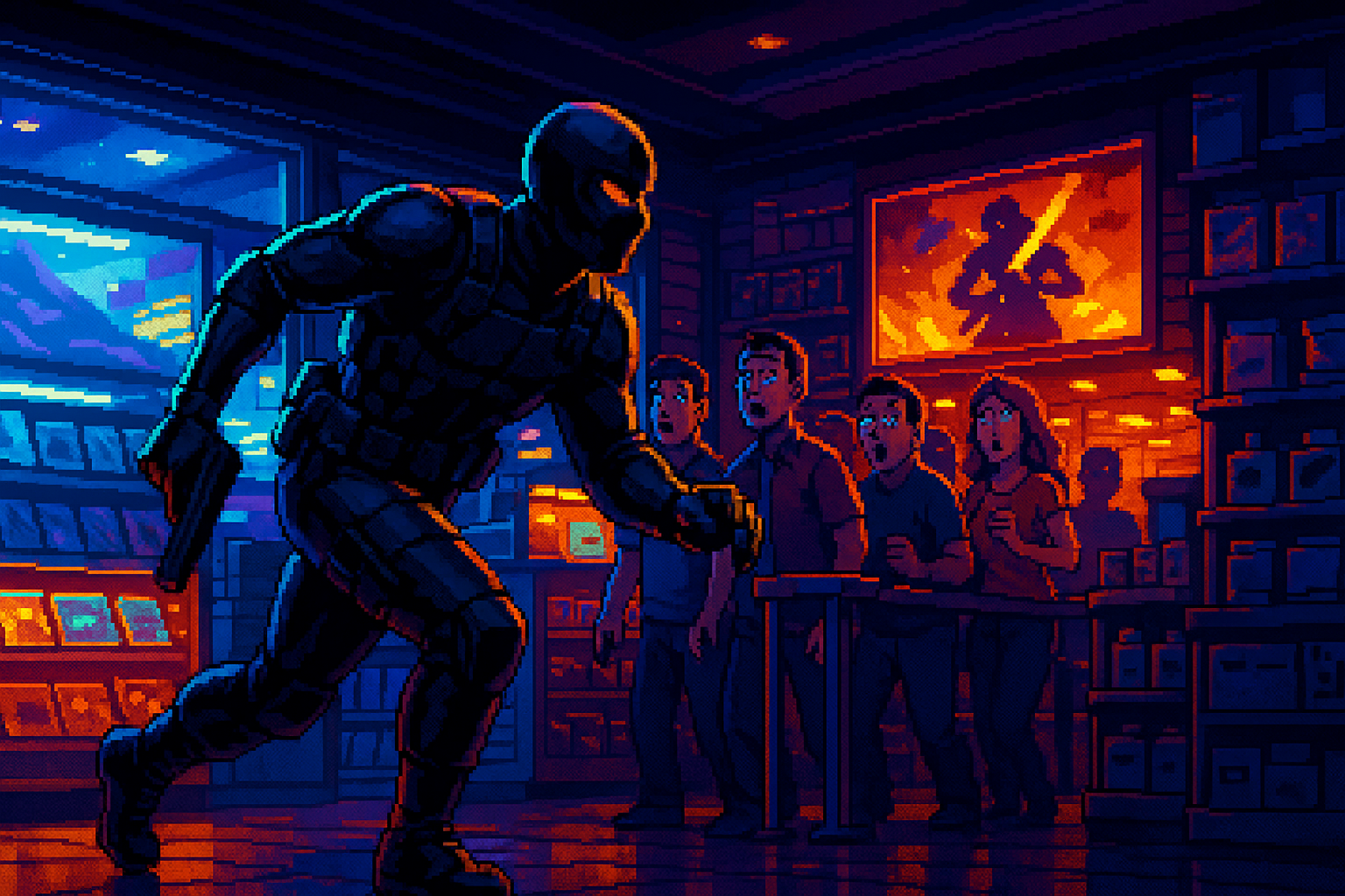 Capa pixel art: Tem Nego Até Fazendo Fila no GameStop: 007 First Light Chegou Pra Roubar a Cena de Tudo