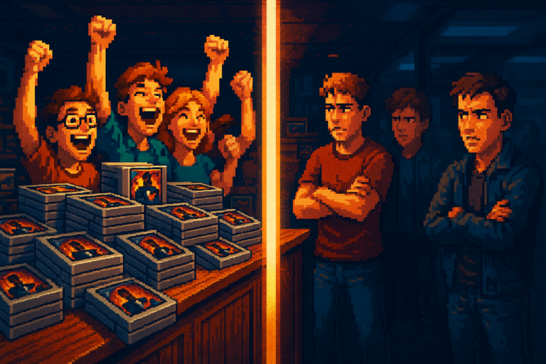 Capa pixel art: Bond Quebra Todos os Recordes: 1,5 Milhão de Cópias em Um Dia e Comunidade Dividida Entre o Amor e o Denuvo