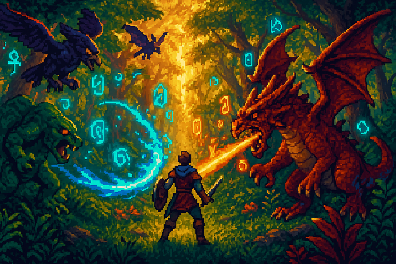 Capa pixel art: Microsoft Joga a Bomba: Fable Foge de GTA 6 e Vai Pro Ano que Vem