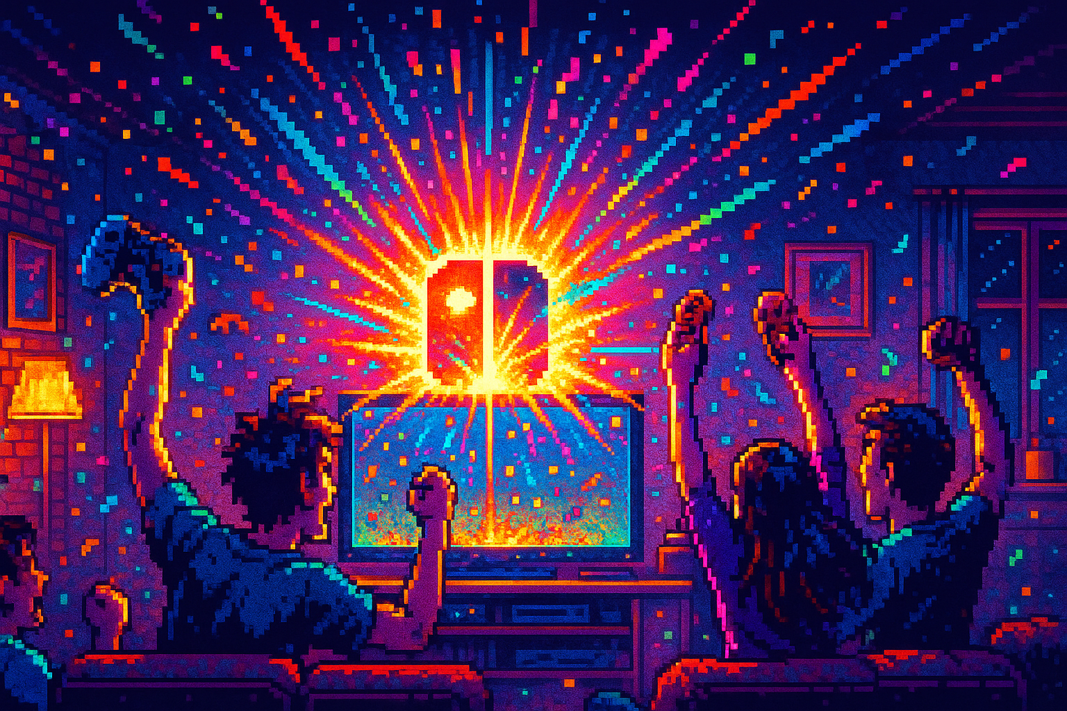 Capa pixel art: A Nintendo Finalmente Soltou a Bomba: Direct Hoje e a Comunidade Pirou Total!