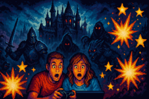 Capa pixel art: Vendeu Meio Milhão e Todo Mundo Tá em Choque: Gothic 1 Remake Quebrou a Internet e os Críticos