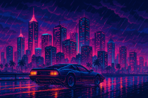 Capa pixel art: GTA 6 Abriu Pré-Venda, Quebrou Recordes e Esqueceu de Mencionar o Online