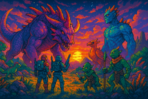 Capa pixel art: Review: Palworld 1.0 — O “Pokémon com armas” finalmente cresceu de verdade