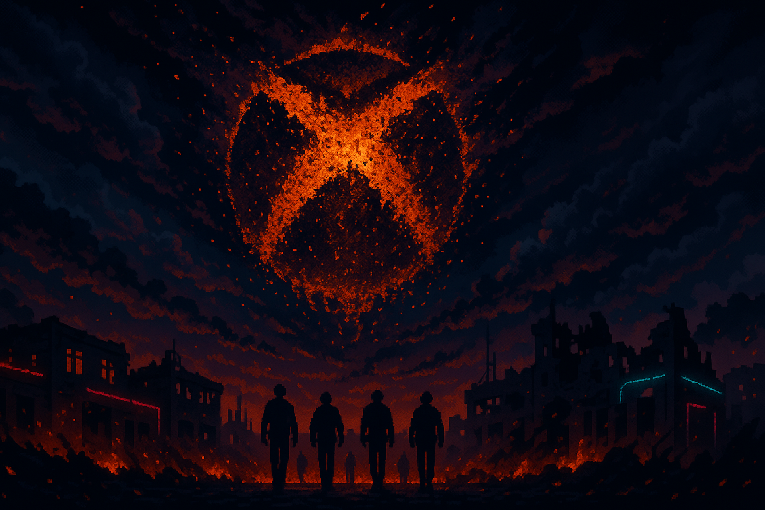 Capa pixel art: Xbox Botou Fogo na Casa: 3.200 Demitidos e 5 Estúdios na Rua de Uma Vez