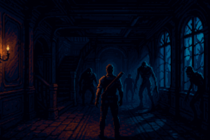 Capa pixel art: Review: Resident Evil Requiem — O nono capítulo que veio provar que a Capcom ainda sabe dar medo de verdade