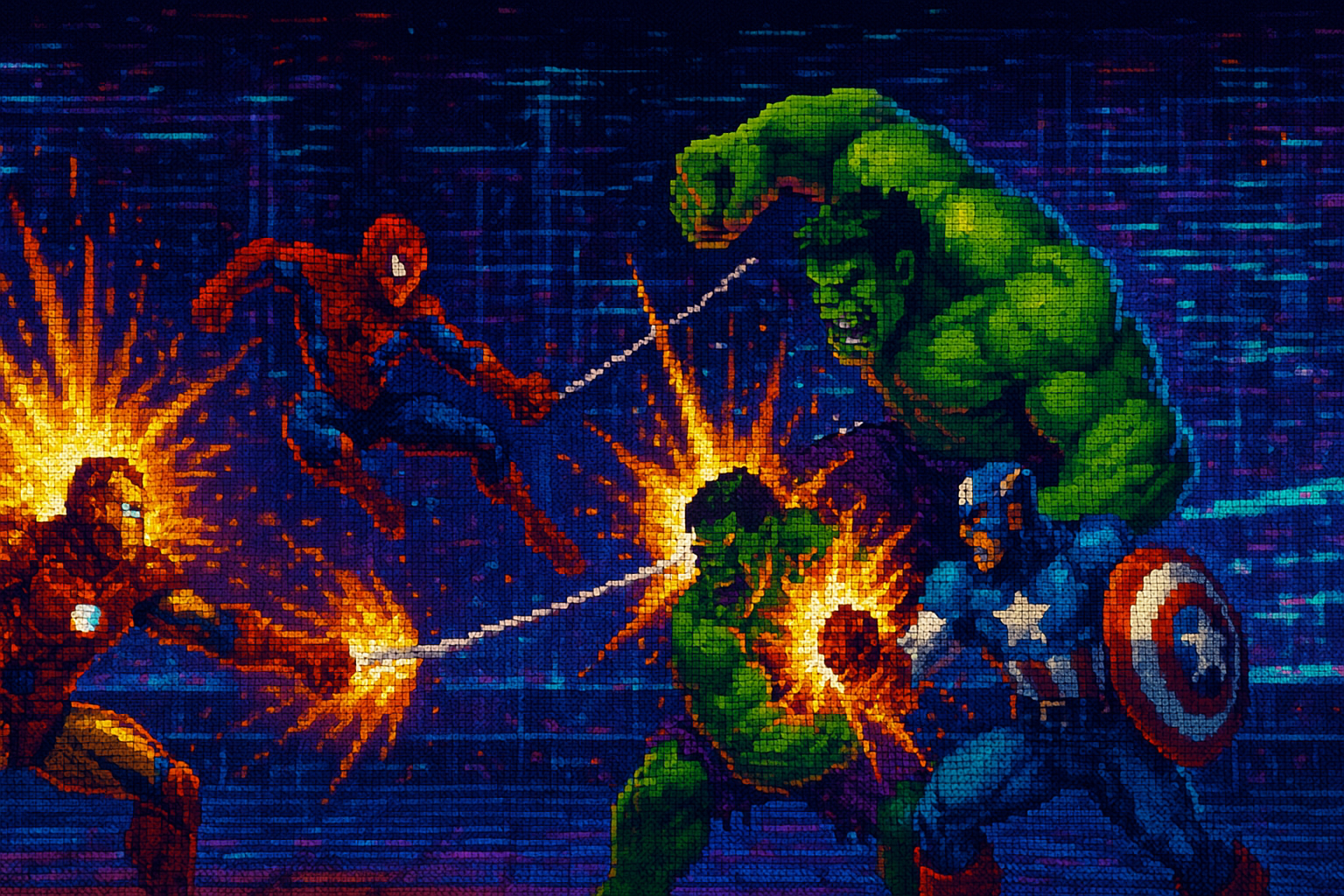 Capa pixel art: Arc System Works Colocou a Marvel no Ringue e a PSN Tentou Estragar a Festa