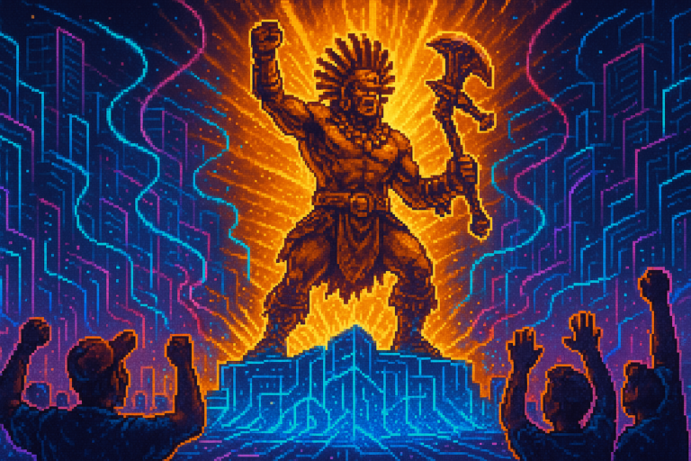 Capa pixel art: O Chefe Mestre Chegou no PS5 e a Internet Não Tá Sabendo Lidar