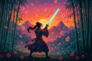 Capa pixel art: Review: Beast of Reincarnation — A Game Freak finalmente cresceu, e foi com uma katana na mão
