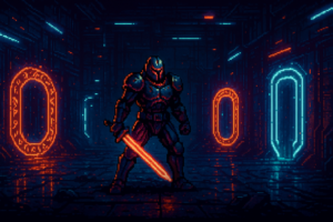 Capa pixel art: 30 Anos e de Graça: Quake Ganhou Uma Campanha Inteira Nova e Você Não Tem Desculpa Pra Não Jogar