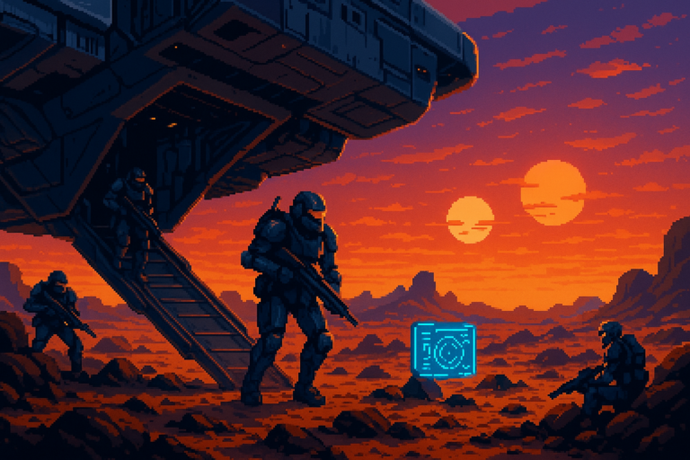 Capa pixel art: XCOM num Universo Muito, Muito Distante: Star Wars Zero Company Chegou Pra Roubar Seu GOTY