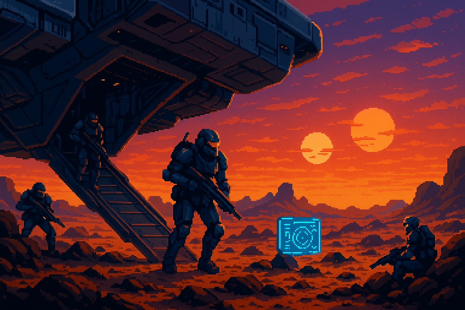 Capa pixel art: XCOM num Universo Muito, Muito Distante: Star Wars Zero Company Chegou Pra Roubar Seu GOTY