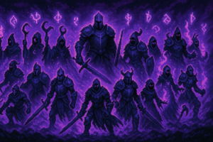 Capa pixel art: Miyazaki Vazou: As 14 Classes Sombrias de The Duskbloods Estão na Rua e a Internet Enlouqueceu
