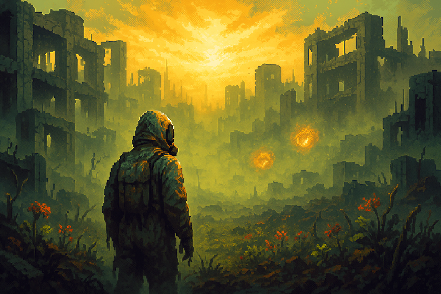 Capa pixel art: Custo da Esperança: STALKER 2 Ressuscita a Zona com DLC Novo, Motor de Graça e Uma Lição de Resistência