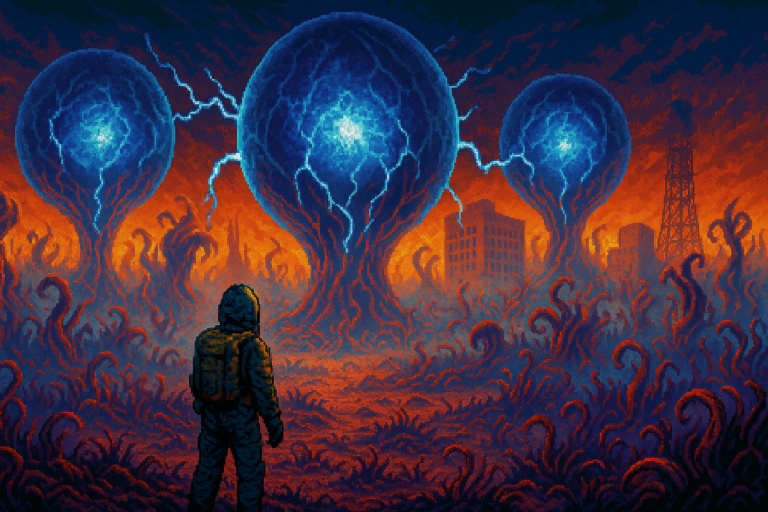 Capa pixel art: A Zona Cresceu: DLC de STALKER 2 Tira Nota Maior Que o Jogo Base (E Isso Diz Muito)