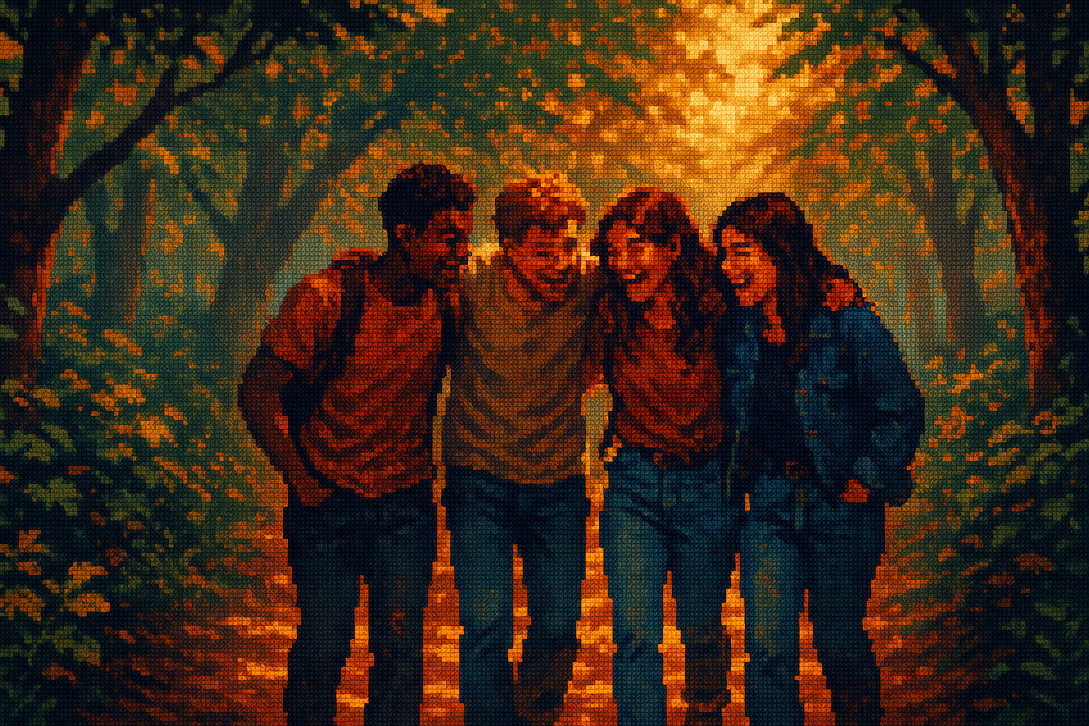 Capa pixel art: Review: Big Walk — o jogo que te faz falar mais com os amigos do que qualquer chamada de Discord