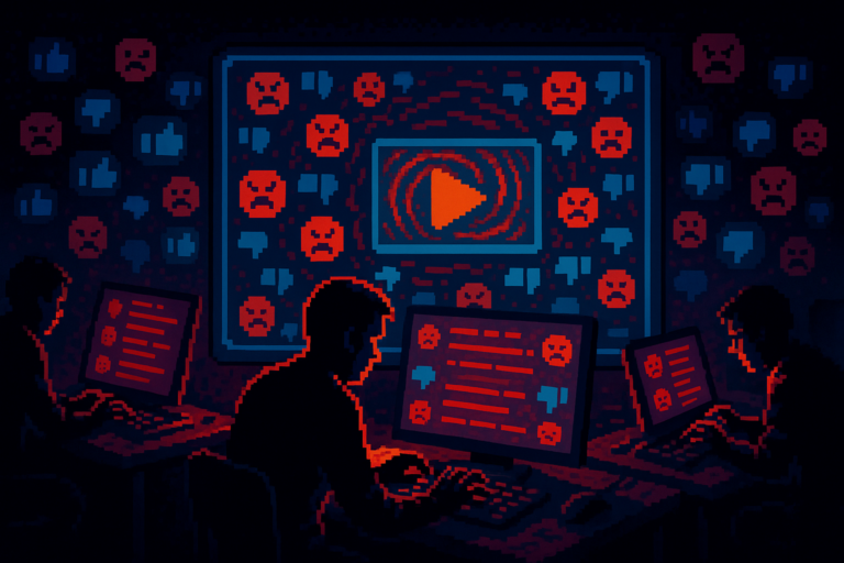 Capa pixel art: GTA 6 Terceiro Trailer Vai Estrear na Netflix e a Internet Já Tá Puta Antes de Ver Um Segundo