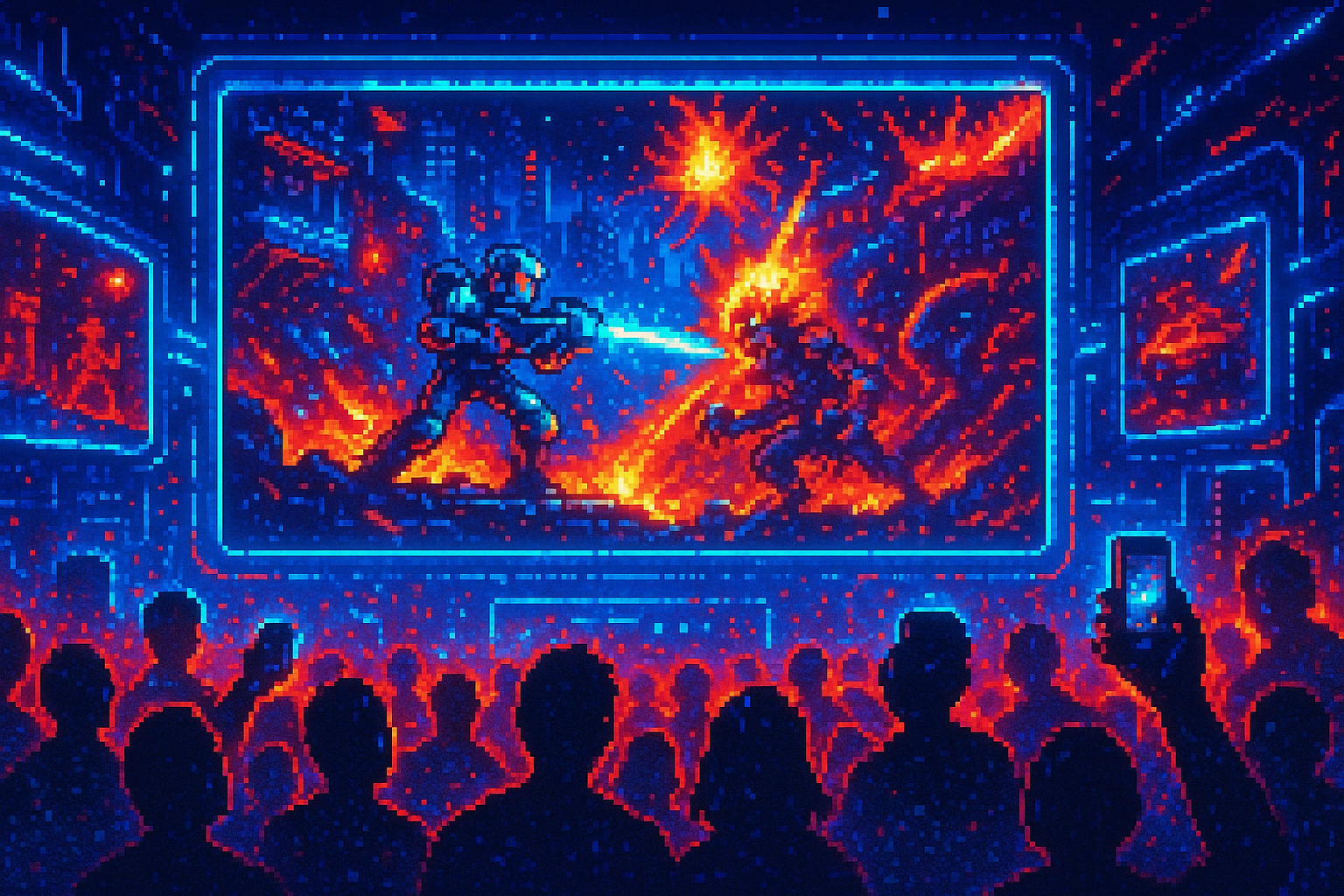 Capa pixel art: GTA 6 Sequestrou a Netflix Por 6 Horas e o Fandom Inteiro Surtou Junto