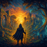 Capa pixel art: Geralt Sai da Aposentadoria (De Novo) e o Witcher 3 Vai Ficar Ainda Mais Bonito de Graça