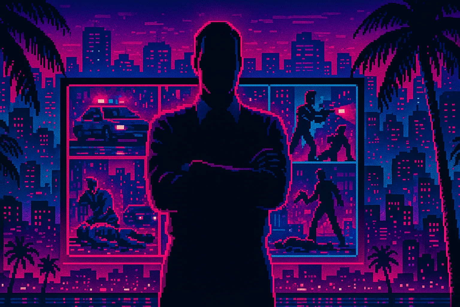 Capa pixel art: Miami Disse Não Pro GTA 6: O Xerife Da Vida Real Não Tá Achando Graça Nenhuma