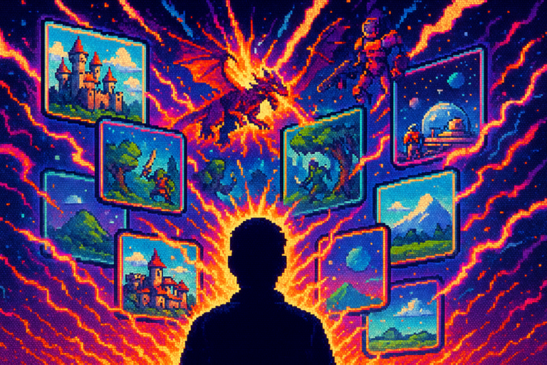 Capa pixel art: Nintendo Perdeu o Controle: Direct Duplo Jogou Zelda, Metroid e Meio Mundo de Remakes na Nossa Cara
