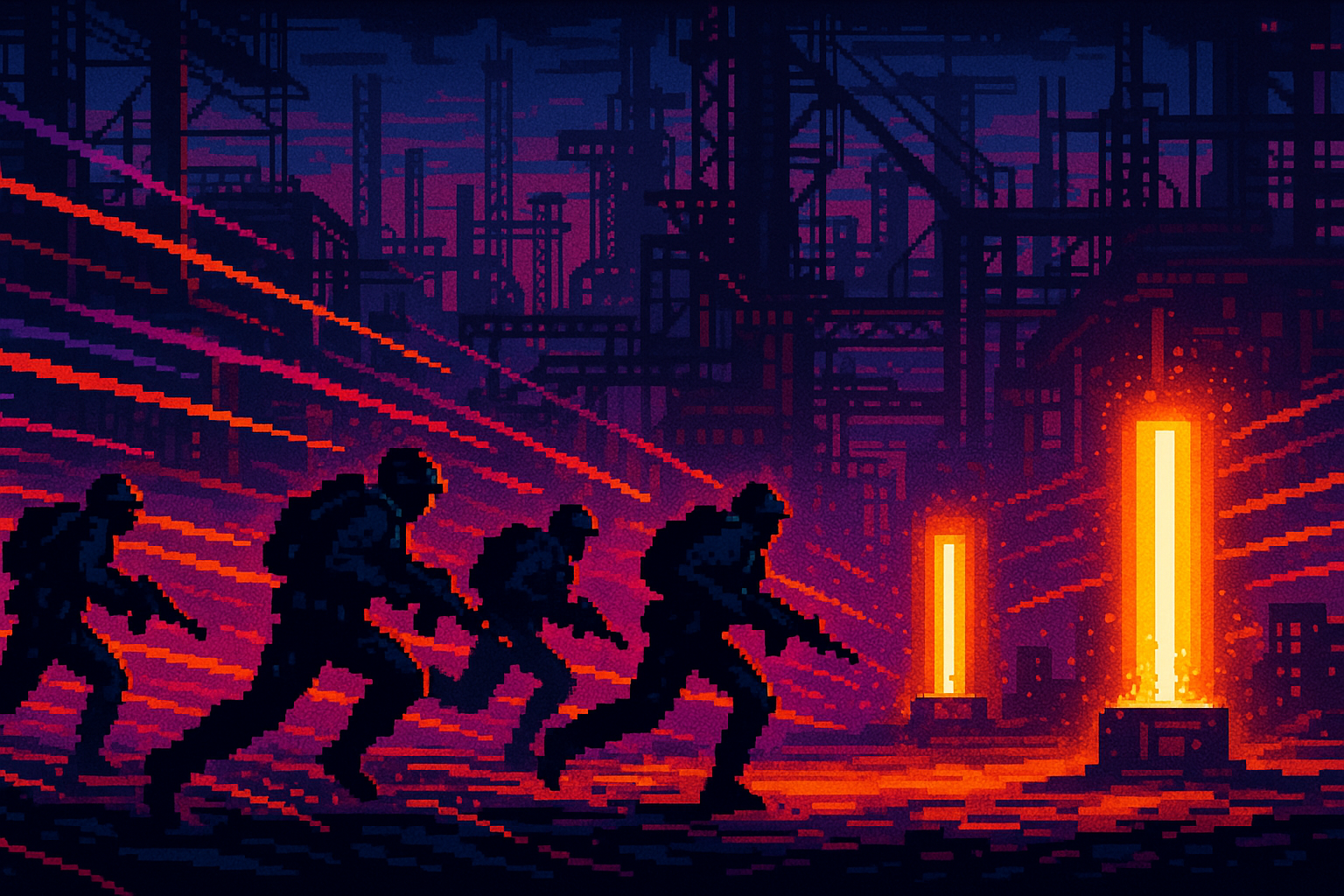 Capa pixel art: Review: ARC Raiders — o extraction shooter que fez todo mundo trocar de jogo da noite pro dia