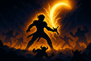 Capa pixel art: O Samurai Que Tava Esquecido Voltou Fatiando Tudo: Onimusha Vendeu 1 Milhão de Cópias em 1 Dia