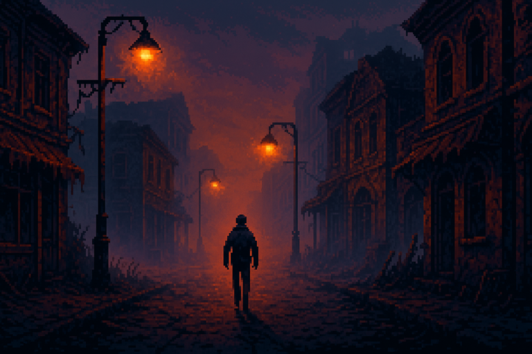 Capa pixel art: Silent Hill Voltou Pra Casa: Townfall Chegou Hoje e Já Tá Rachando a Crítica ao Meio
