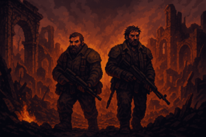 Capa pixel art: O Dia D Chegou: Gears of War E-Day Trouxe Marcus e Dom de Volta Pro Inferno (E a Crítica Ficou Dividida)