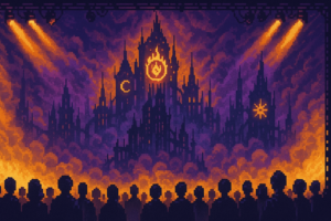 Capa pixel art: BGS 2026 Abriu as Portas e Jogou uma Bomba Chamada Final Fantasy VII Revelation na Nossa Cara